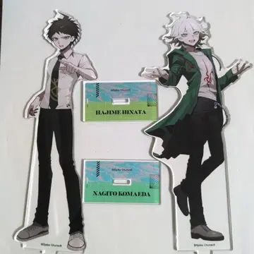 단간론파 코마에다 나기토 히나타 하지메 아크릴 스탠드 작가2 콜라보