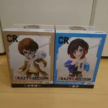 GIGO 한정판 CRAZY RACCOON 우루카 자스퍼 피규어 세트