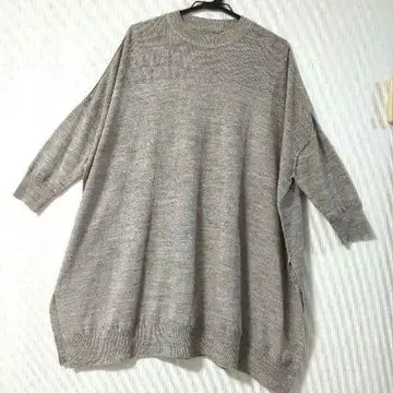 [ 새상품급 ] PUAL CE CIN 퓨어세신 튜닉 니트 루즈핏