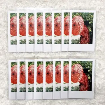 이레이스 실사 랜덤 폴라로이드풍 트레카 리우군 우산 16장