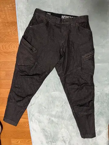 TS DESIGN 니커즈 카고 팬츠 블랙 M