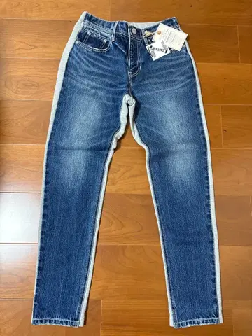 로데오 크라운 콤비 데님 팬츠