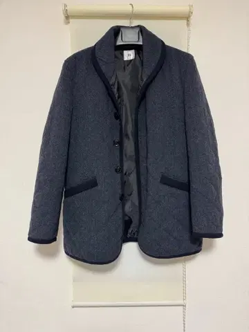 네이비 퀼팅 자켓 III