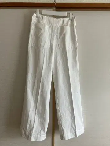 martinique 마르티니크 와이드 스트레이트 팬츠 화이트 1 사이즈
