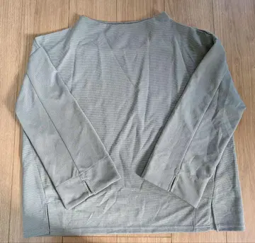 그레이 긴팔 티셔츠 3L