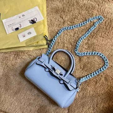 SAVE MY BAG 리본 포함 숄더백