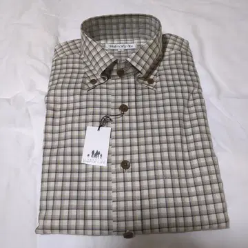 남성용 SIMPLE LIFE 레나운 긴팔 셔츠 S 사이즈 새상품