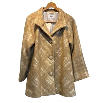 여성용 JUDY 주디 체스터 코트 롱 코트 코트 베이지