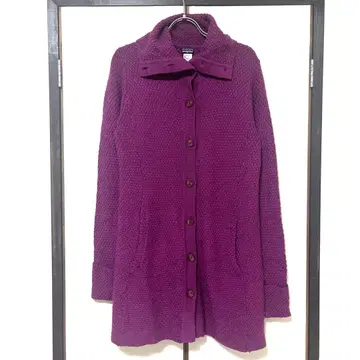 patagonia 메리노울 하이넥 가디건 여성용 M