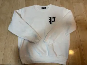 팻랭크 로고 트레이닝복 화이트 M 사이즈