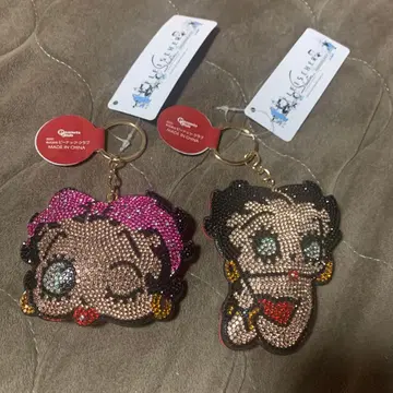 베티 붑스 큐빅 마스코트 반짝반짝 키링 베티짱