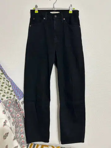 리바이스 블랙 데님 사이즈 25