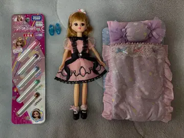 리카짱 옷 갈아입기 인형 세트 메이크 세트, 이불 묶음 판매 새상품급