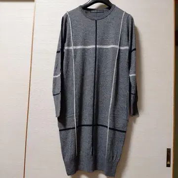 civilise 그레이 스트라이프 원피스