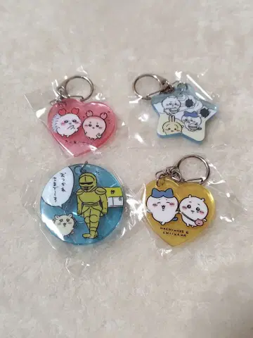 치이카와 (먼작귀) 아크릴 키링 9개 캔 배치 3개 세트