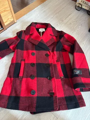 울 더블 브레스트 코트/아놀드 파머