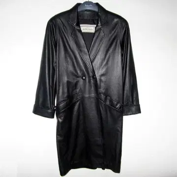 램스킨 튜닉 기장 코트