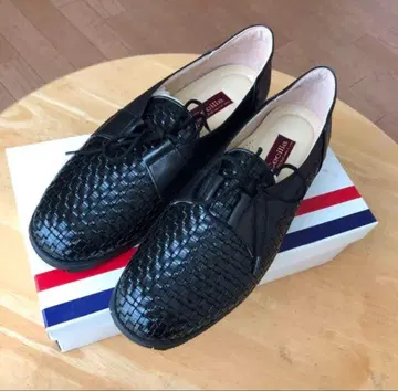 세실리아 슈즈 블랙 메쉬 23cmEEEE 새상품