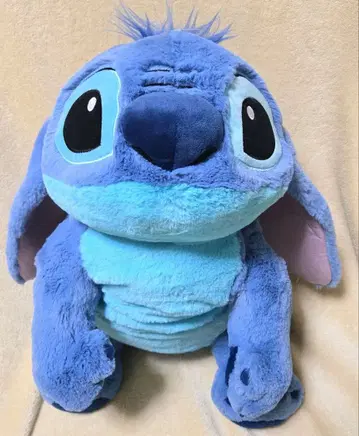 디즈니 리조트 스티치 봉제 인형 안고 자는 인형