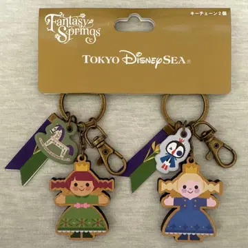 [ 본문 필독 ] 판타지 스프링스 안나 키체인 2개 안나 엘사