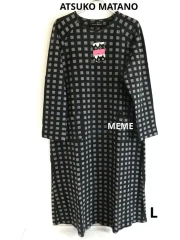 [마타노 아츠코] 와코루 원피스 룸웨어 나이트 웨어 MEME 홈웨어