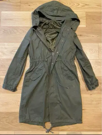 [ 한정품 ] JUNKO SHIMADA 올리브 그린 모즈 코트