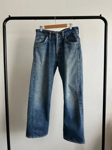 Lee 101B 50s 센터 블랙 태그 양쪽 귀