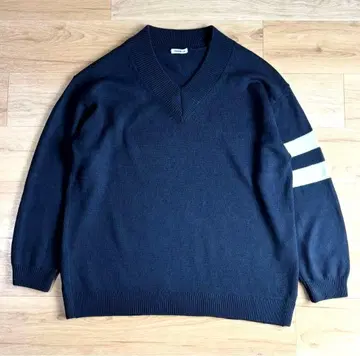 DEUXIEME CLASSE 오버 사이즈 V넥 니트 풀오버