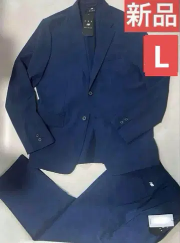 새상품 택 New Balance THE CITY 셋업 수트 네이비 L