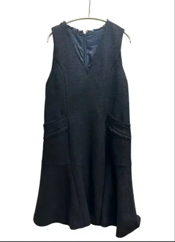 슬리브리스 블랙 원피스 사이즈 2 M