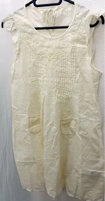 프랑슈리페 원피스 아이보리