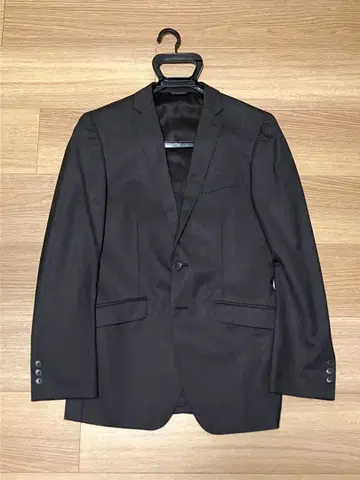 Aoki 다크 브라운 수트 상하의 세트