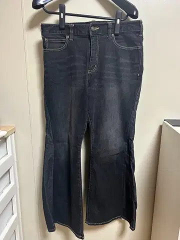 리메이크 데님 재구축 플레어 데님 와이드 데님 블랙 데님 도킹