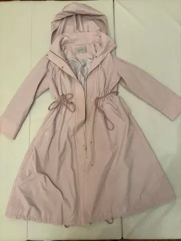 [새상품급] JUSGLITTY 저스길리티 발수 롱 후드 블루종 (핑크)