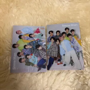 Snow Man 클리어 파일 2장 세트