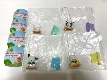 4종 세트 산리오 가챠 블랑코 시나몬 쿠로미 포차코 페클