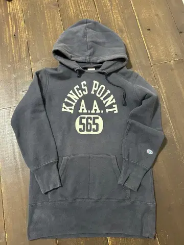 챔피온 후가공 후드티 런택 복각 KINGS POINT