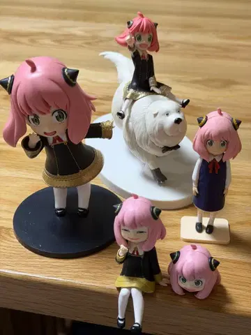 SPY x FAMILY 아냐 본드 피규어 4개 세트