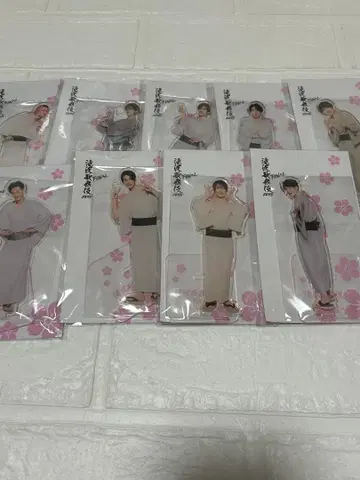 SnowMan 타키자와 가부키 아크릴 스탠드 세트