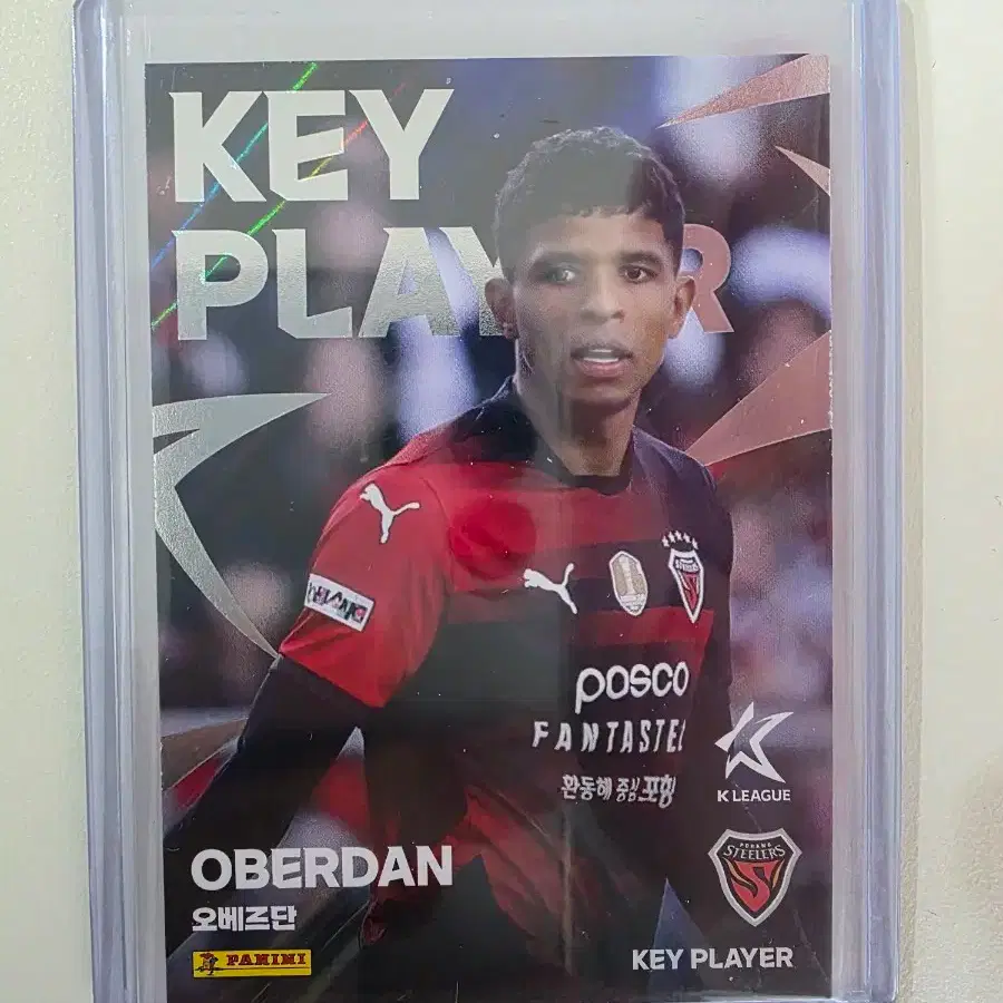 2025 K League Panini Key Player Oberdan Card for Sale Pohang Steelers  #k리그파니니,#파니니k리그,#오베르단,#포항스틸러스,#파니니포항 on Bunjang Global Site.