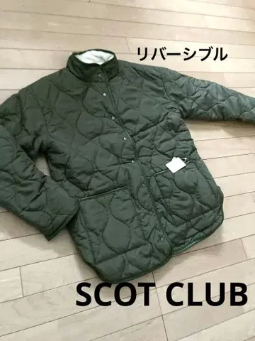 SCOTCLUB 메틀리제 리버서블 퀼팅 자켓 2WAY 보아