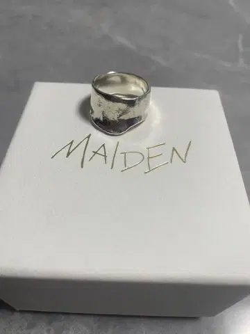 MAIDEN 뉘앙스 실버 반지 9호