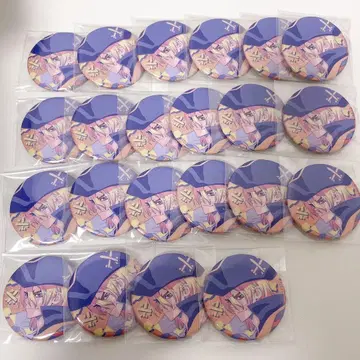 Dr.STONE 나나미 류스이 글리터 캔뱃지