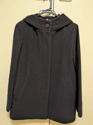 매킨토시 런던 울 코트 여성용 네이비 38