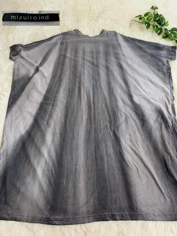 mizuiro ind 타이다이 염색 돌먼 원피스 그레이 계열 인도산