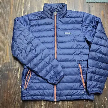 patagonia 네이비 다운 자켓