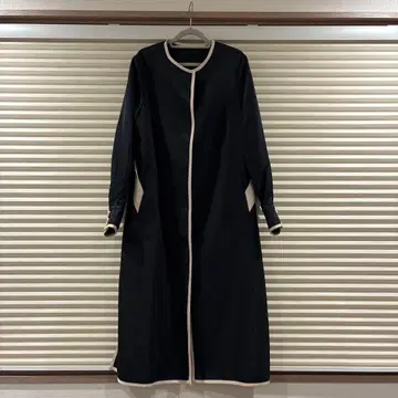 네이비 롱 원피스 긴팔