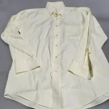 CHAPS 연한 옐로우 컬러 긴팔 셔츠