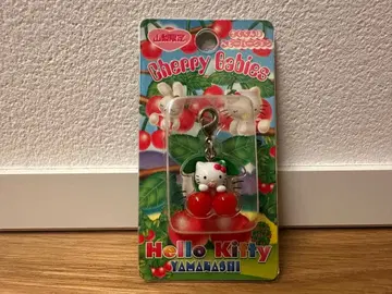 지역 한정 키티 스트랩 지퍼 마스코트 야마나시 체리