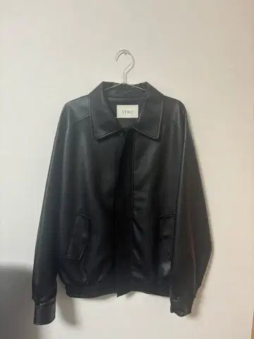 VTWO 가죽 자켓 자켓 남성용 여성용